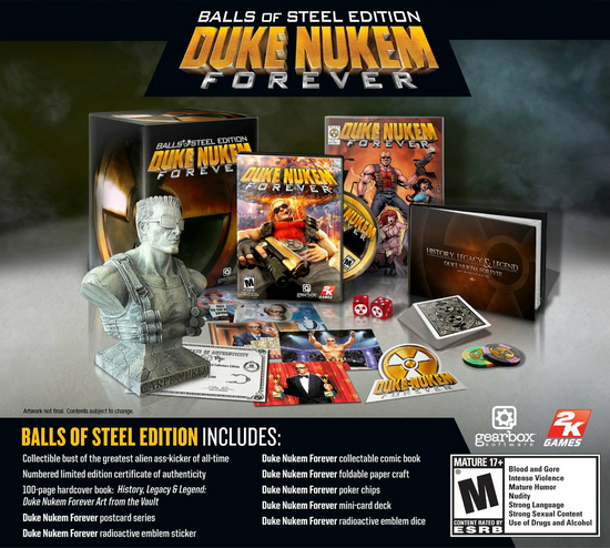  Duke Nukem Forever: Balls of Steel Edition: (Xbox 360) for $19.99