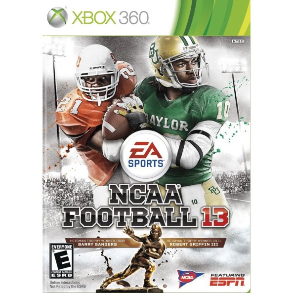 NCAA Football 13 for Xbox 360 preorders for $45 + free shipping at Amazon.